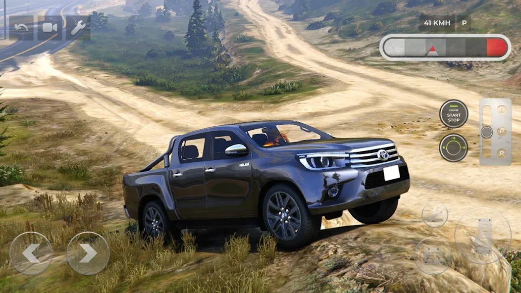 Toyota Hilux 4x4 Mountain Ride — скриншот 5