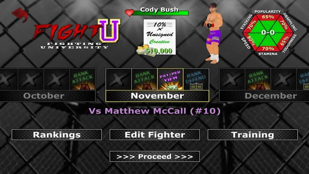 Weekend Warriors MMA — скриншот 5