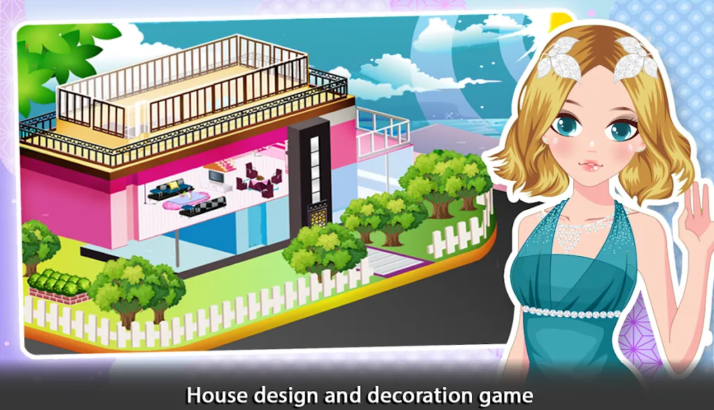 Girl Doll House - Room Design — скриншот 1