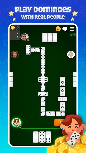 Dominoes Online - Classic Game — скриншот 1