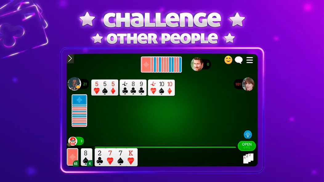 Scala 40 Online - Card Game — скриншот 2