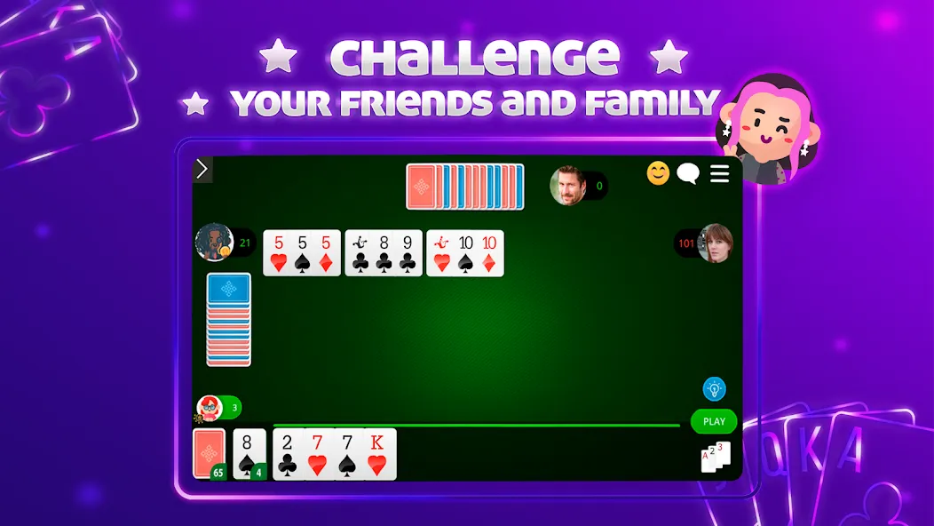Scala 40 Online - Card Game — скриншот 4