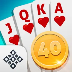 Scala 40 Online - Card Game MOD — Много денег
