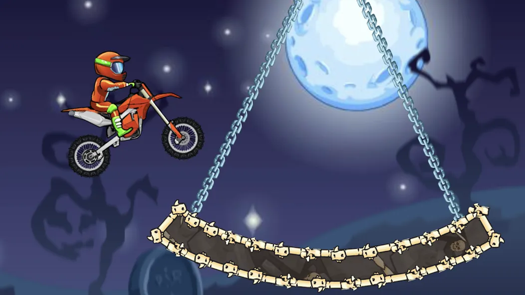 Moto X3M Bike Race Game — скриншот 2