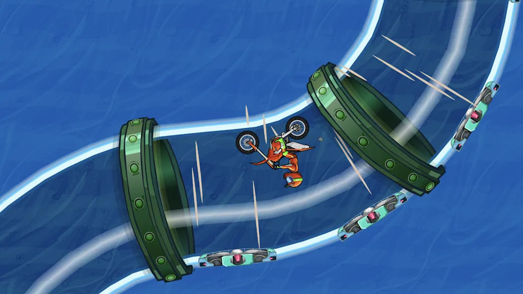 Moto X3M Bike Race Game — скриншот 3