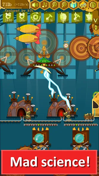 Steampunk Idle Gear Spinner — скриншот 3 Steampunk Idle Gear Spinner — скриншот 3