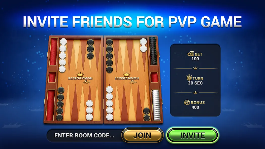 Backgammon Live - Online Games — скриншот 1