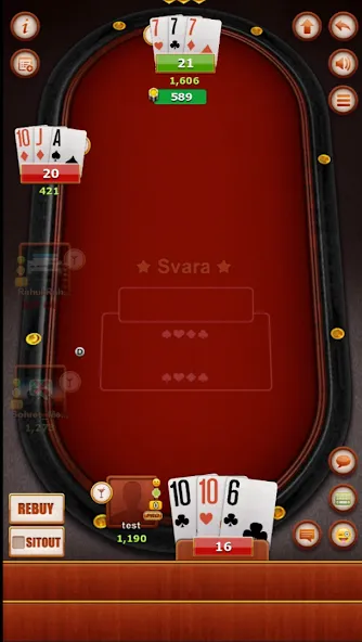 Play Seka with friends! — скриншот 3