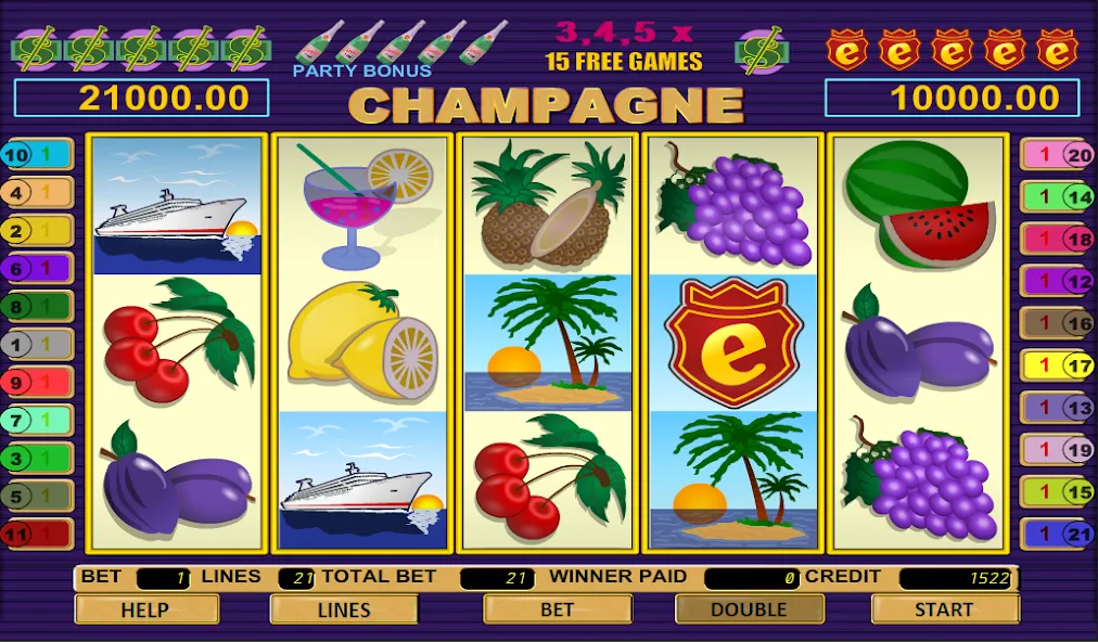 Champagne Slot — скриншот 1 Champagne Slot — скриншот 1