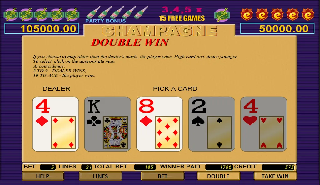 Champagne Slot — скриншот 3 Champagne Slot — скриншот 3