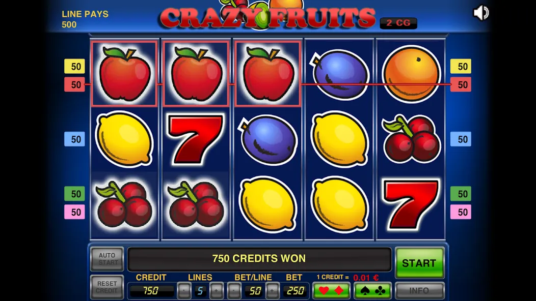 Crazy Fruits — скриншот 1
