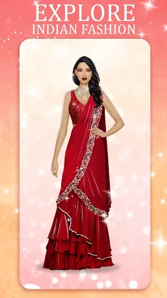 Indian Fashion Dressup Stylist — скриншот 3 Indian Fashion Dressup Stylist — скриншот 3