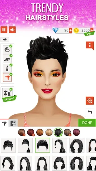 Fashion Stylist: Dress Up Game — скриншот 3