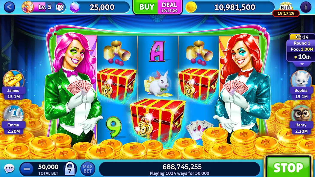 Jackpot Madness Slots Casino — скриншот 1 Jackpot Madness Slots Casino — скриншот 1