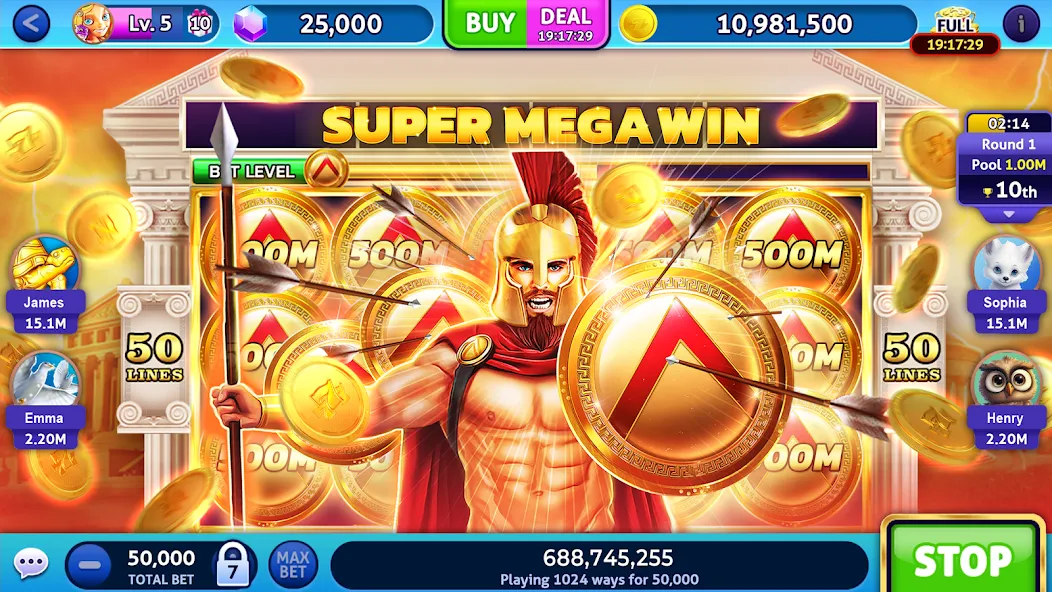 Jackpot Madness Slots Casino — скриншот 2 Jackpot Madness Slots Casino — скриншот 2
