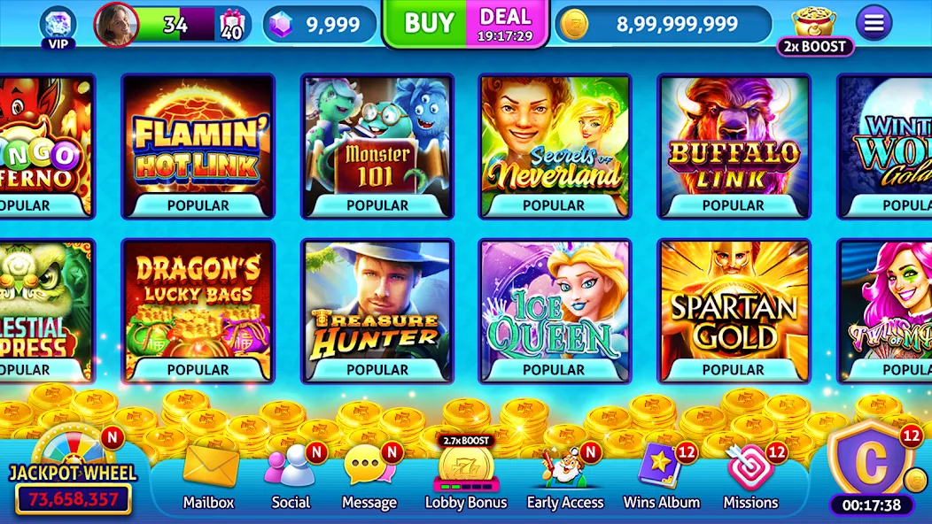Jackpot Madness Slots Casino — скриншот 5