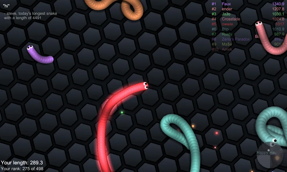 slither.io — скриншот 2