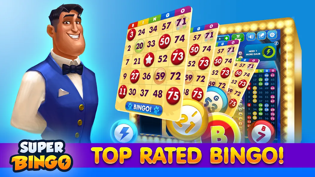 Super Bingo HD - Bingo Games — скриншот 1