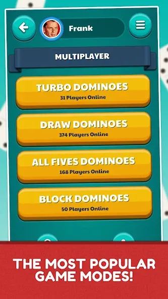 Dominos Online Jogatina: Game — скриншот 2 Dominos Online Jogatina: Game — скриншот 2