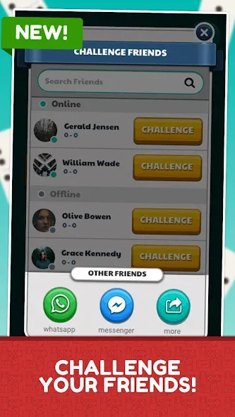 Dominos Online Jogatina: Game — скриншот 3 Dominos Online Jogatina: Game — скриншот 3