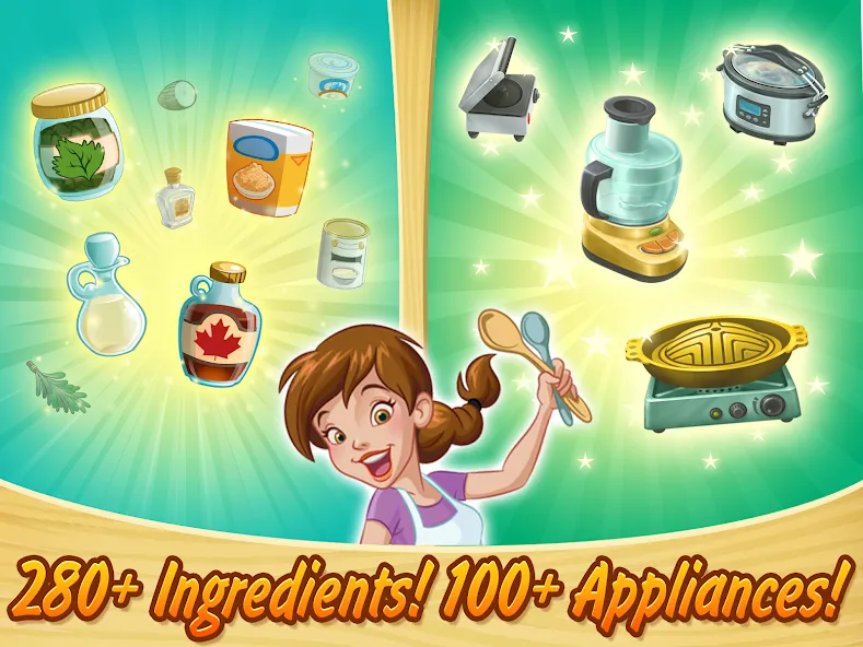 Kitchen Scramble: Cooking Game — скриншот 3 Kitchen Scramble: Cooking Game — скриншот 3