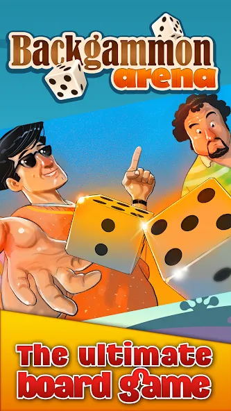 Backgammon Arena — скриншот 1