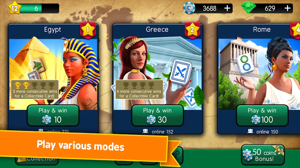 Mahjong Duels — скриншот 2