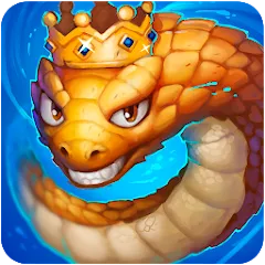 Скачать Little Big Snake — MOD на Андроид — Бессмертие и много денег