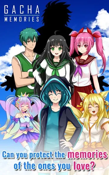 Gacha Memories - Anime Visual — скриншот 1