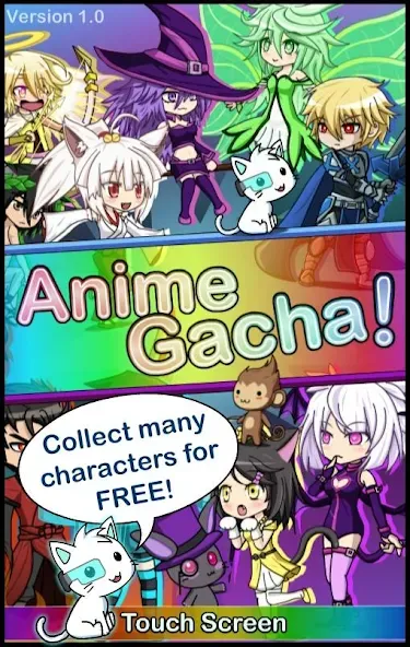 Anime Gacha! (Simulator & RPG) — скриншот 1