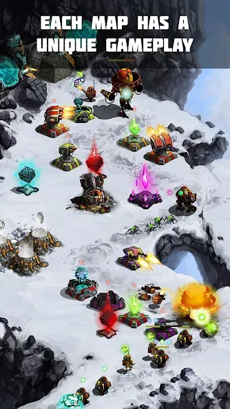Ancient Planet Tower Defense — скриншот 2