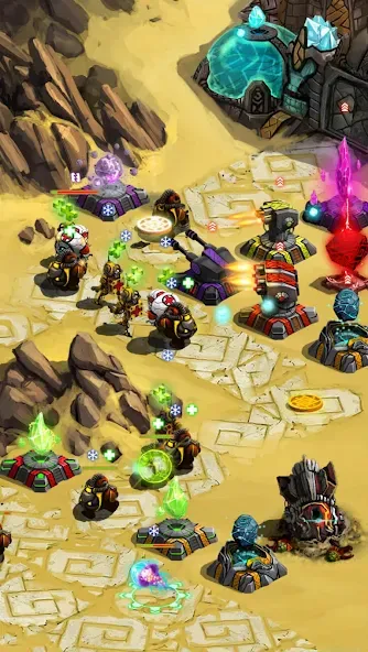 Ancient Planet Tower Defense — скриншот 4