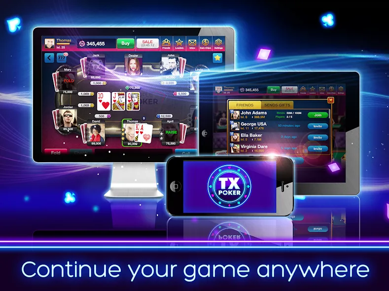 TX Poker - Texas Holdem Poker — скриншот 5
