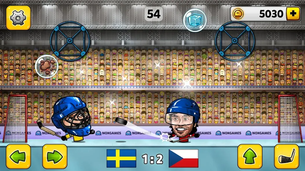 Puppet Hockey: Pond Head — скриншот 1