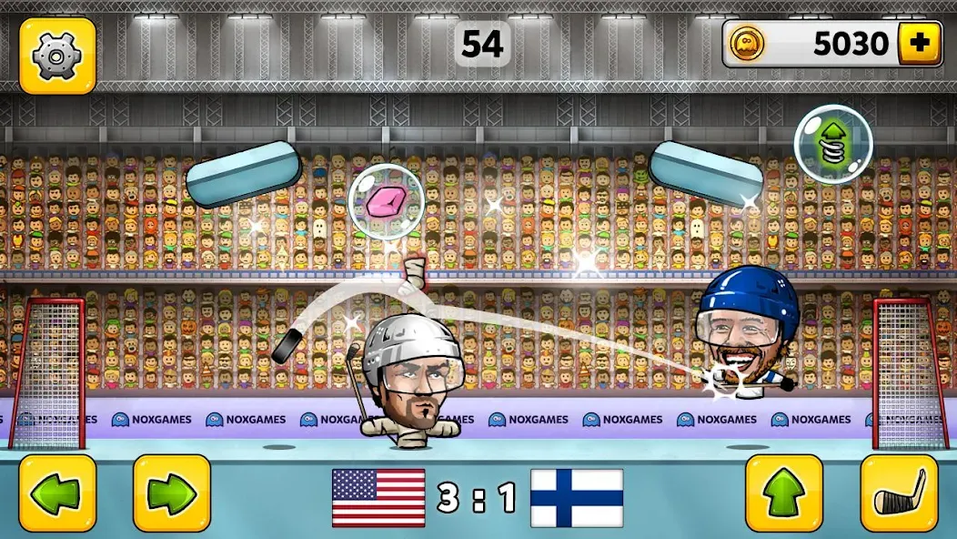 Puppet Hockey: Pond Head — скриншот 2
