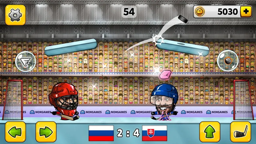 Puppet Hockey: Pond Head — скриншот 3