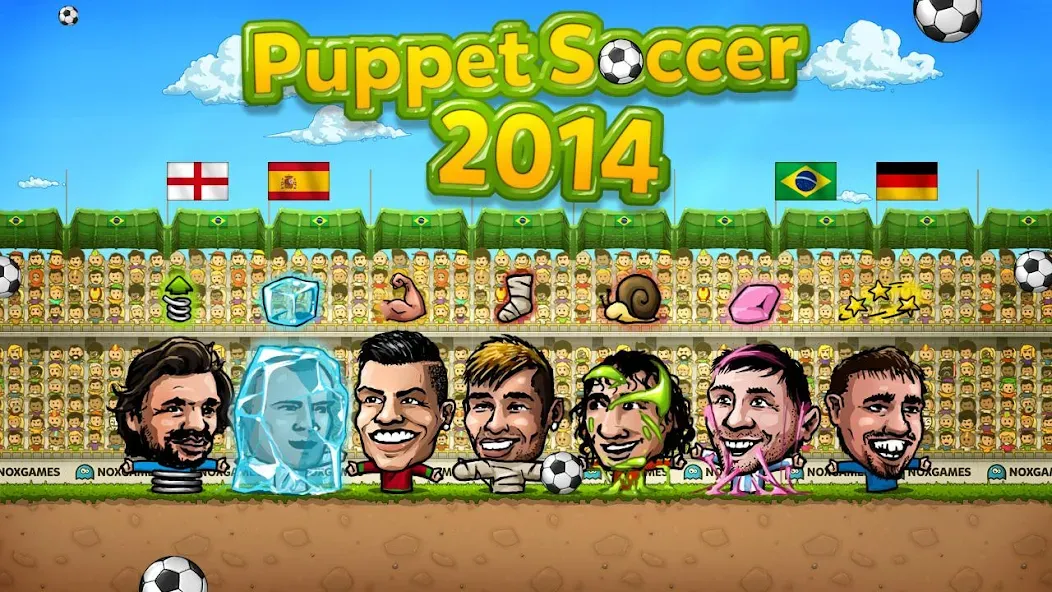 Puppet Soccer - Football — скриншот 4