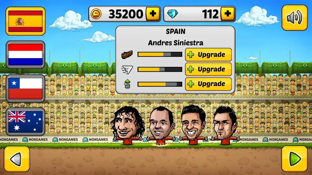 Puppet Soccer - Football — скриншот 5