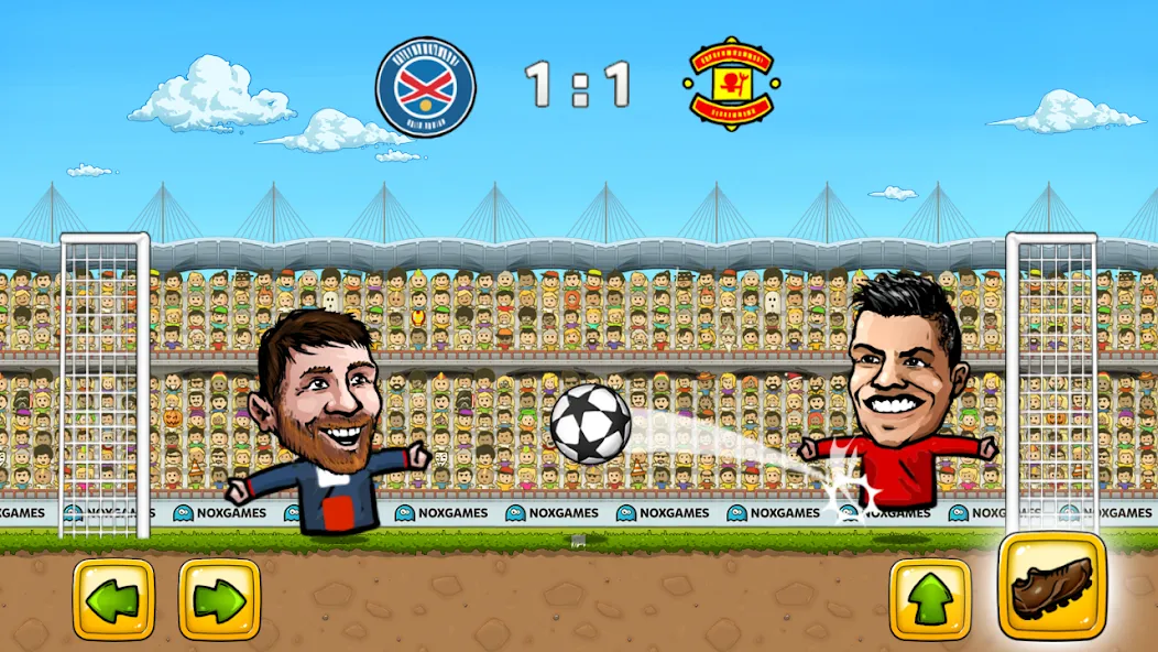 Puppet Soccer: Champs League — скриншот 2