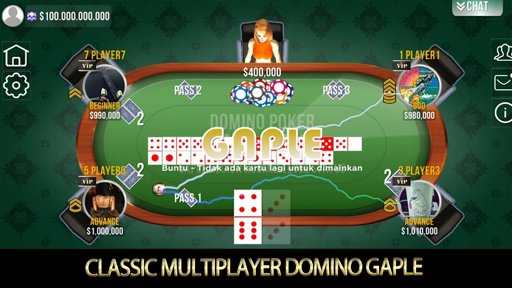 Domino Poker QiuQiu Gaple — скриншот 1