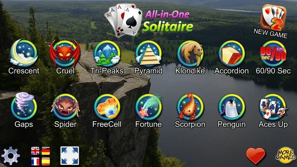 All-in-One Solitaire — скриншот 1