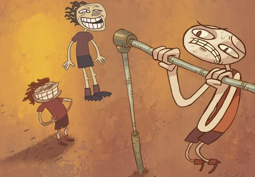 Troll Face Quest Sports Puzzle — скриншот 1 Troll Face Quest Sports Puzzle — скриншот 1