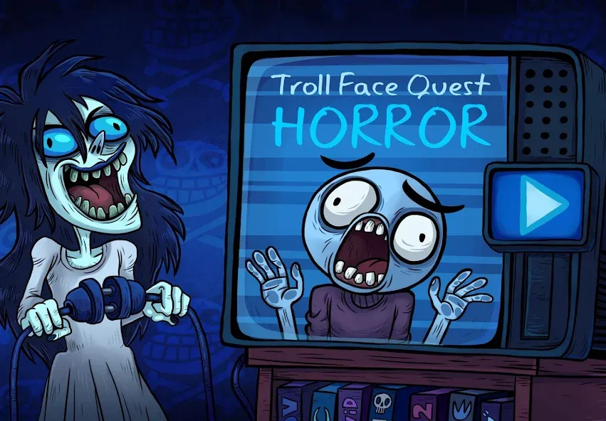 Troll Face Quest: Horror — скриншот 1