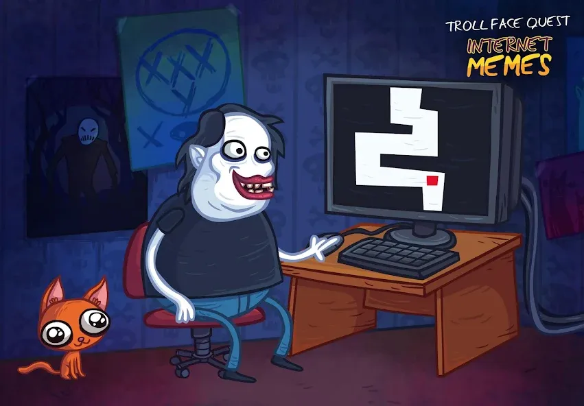 Troll Face Quest Internet Meme — скриншот 1 Troll Face Quest Internet Meme — скриншот 1