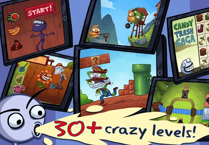 Troll Face Quest: Video Games — скриншот 1