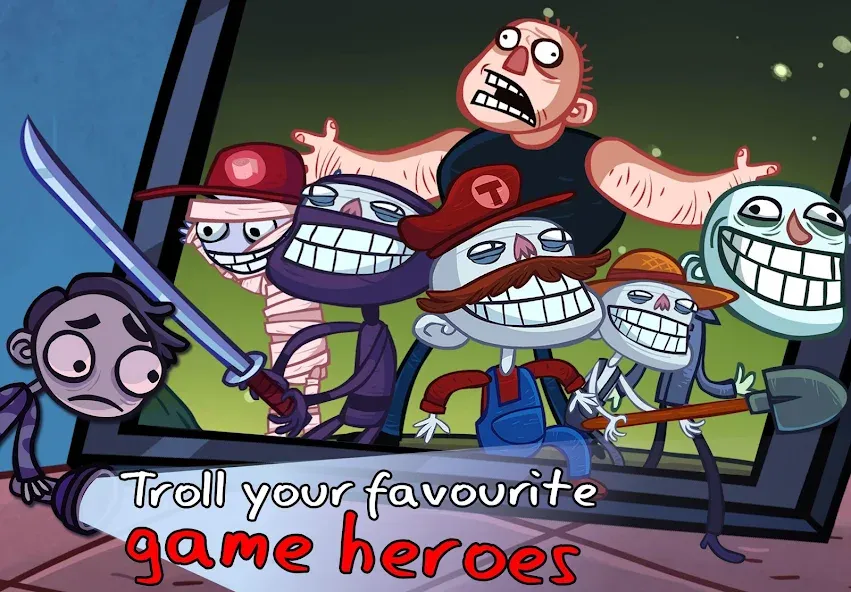 Troll Face Quest: Video Games — скриншот 2