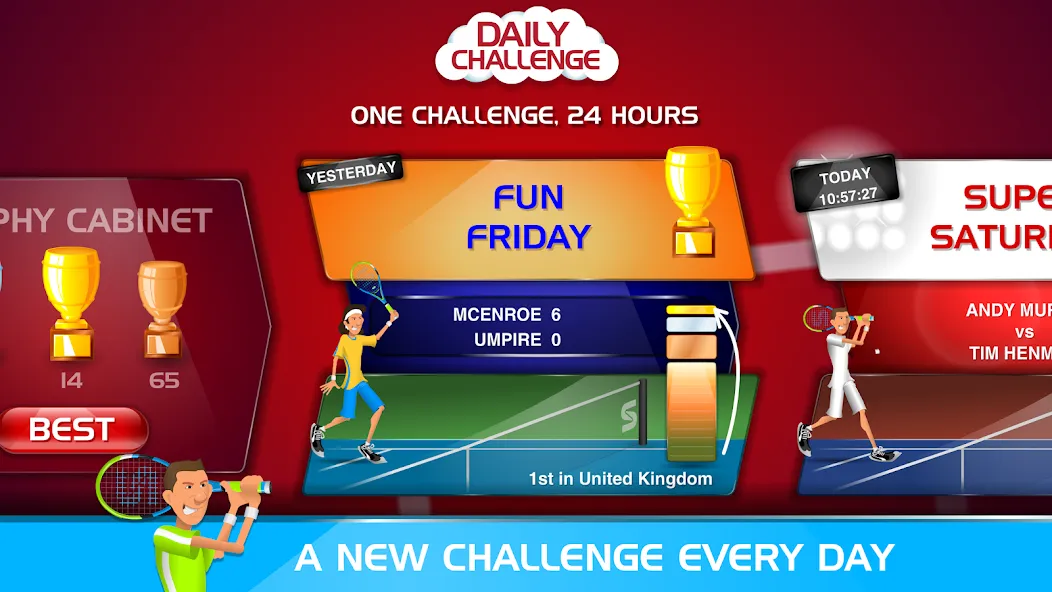 Stick Tennis — скриншот 5