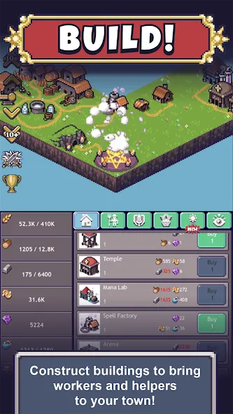 Cave Heroes:Idle Dungeon RPG — скриншот 5