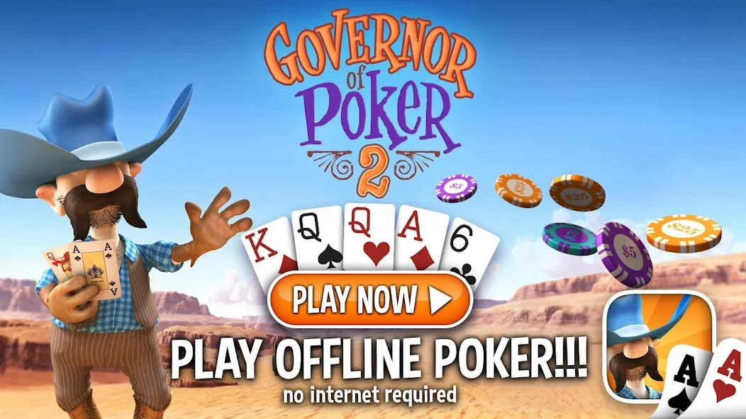 Governor of Poker 2 - Offline — скриншот 1 Governor of Poker 2 - Offline — скриншот 1