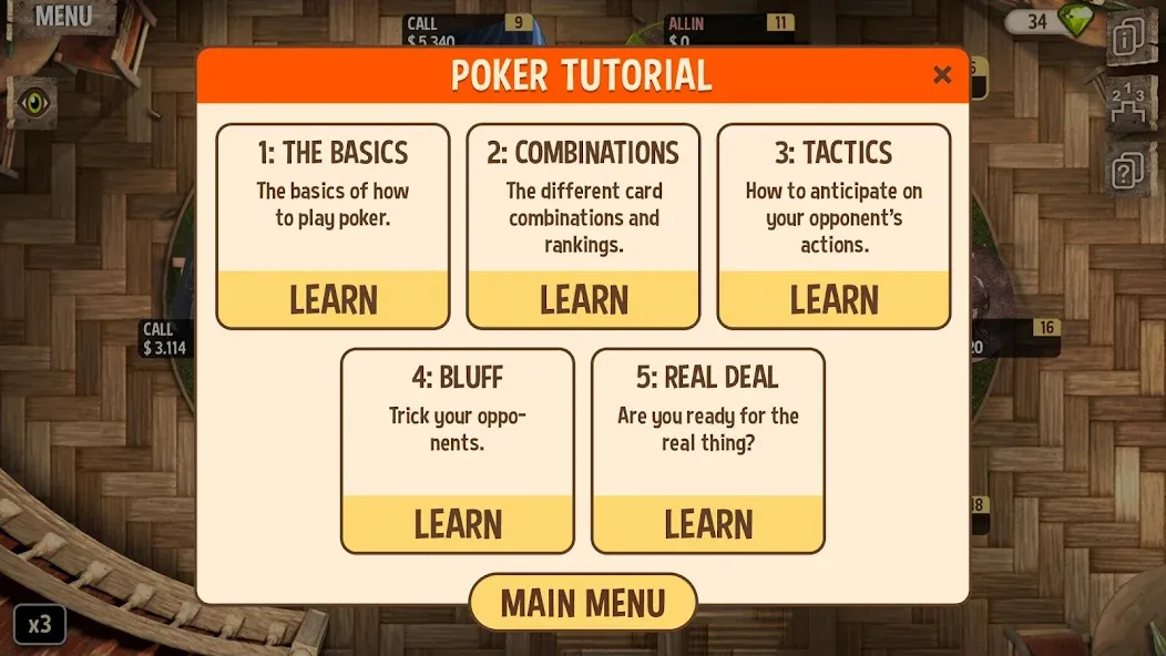 Learn Poker - How to Play — скриншот 3
